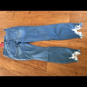 Jeans. Ankle legging mid rise 4S